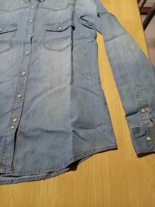 Camisa vaquera azul