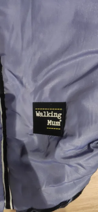 Saco para silla de paseo lila. Walking Mum.