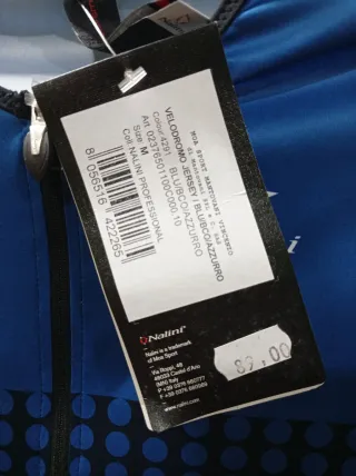 Maillot Nalini T-M Azul/Negro Nuevo