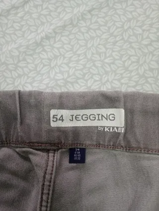 Pantalón vaquero elástico mujer