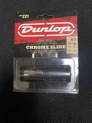 Dunlop Chrome Slide Guitarra 221