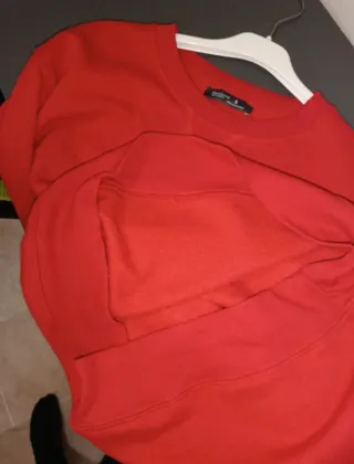 Sudadera Roja Primark Talla S