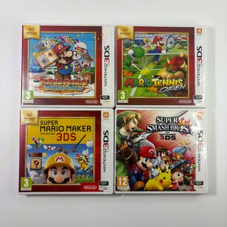 Lotto 4 giochi mario Nintendo 3DS