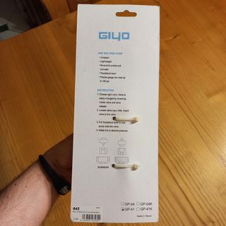 Mini Bomba (22´5 cm) de bicicleta con manómetro