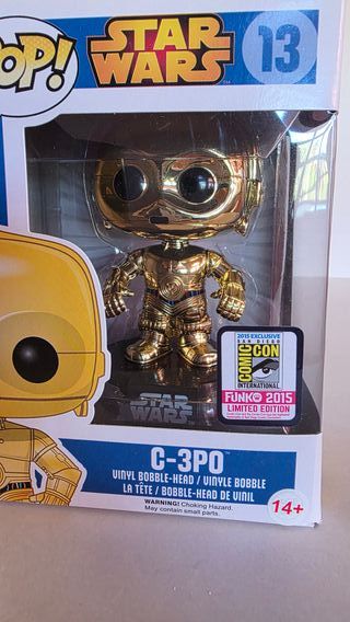 Funko Pop Star Wars C-3PO SDCC 2015 Edición Limita