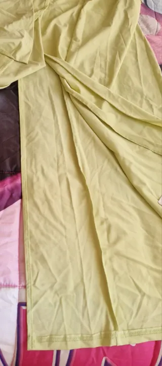 Abito lungo donna verde