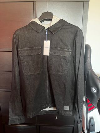 Giacca Jack & Jones nera con cappuccio