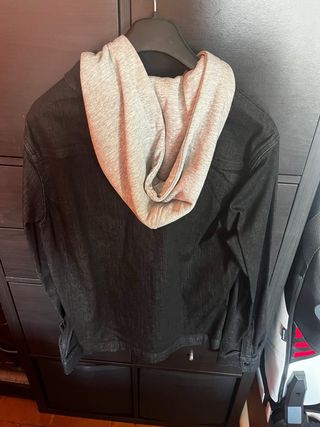 Giacca Jack & Jones nera con cappuccio