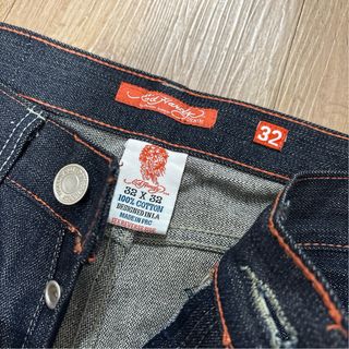 Pantalón Vaquero Ed Hardy Hannya Y2K