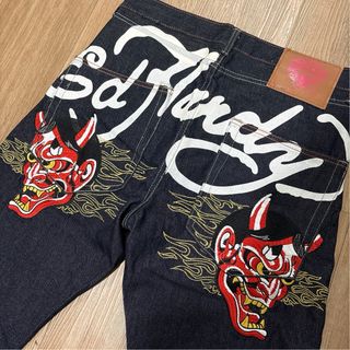 Pantalón Vaquero Ed Hardy Hannya Y2K