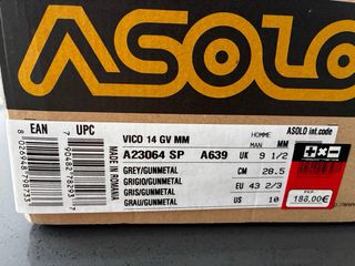 Botas de montaña ASOLO 43 nuevas