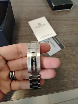 Reloj Pagani Design GMT Verde modelo sprite  Plata