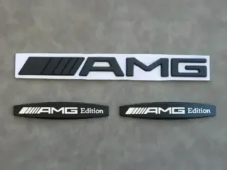 AMG Emblema Maletero y 2 Logos Laterales Mercedes