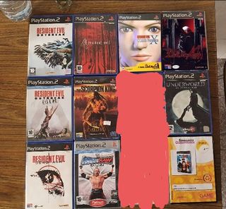 Lote 10 Juegos PlayStation 2