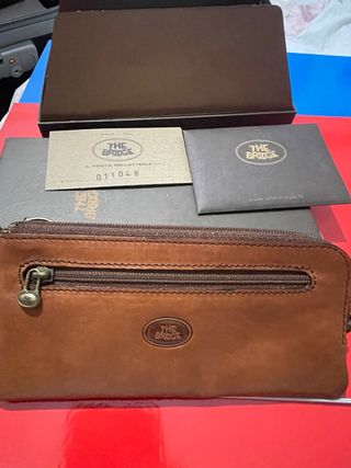 The Bridge portaoggetti nuovo in pelle