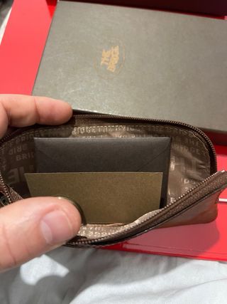 The Bridge portaoggetti nuovo in pelle