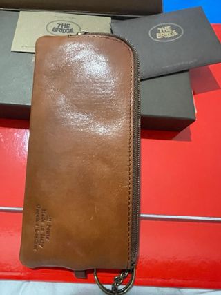 The Bridge portaoggetti nuovo in pelle