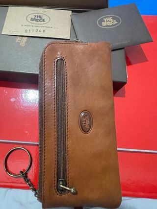 The Bridge portaoggetti nuovo in pelle