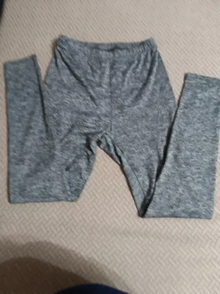 Leggings grises jaspeados