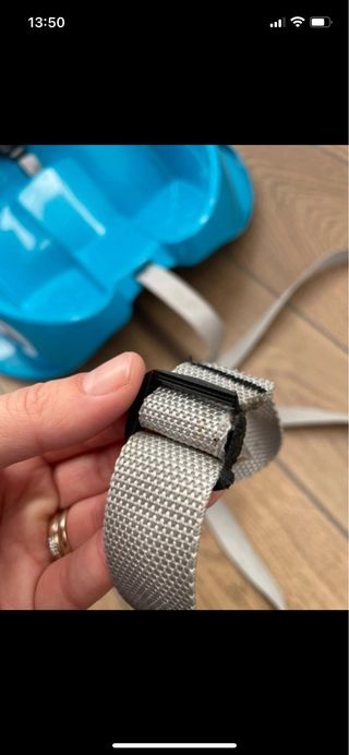 Trineo para bebé con cinturón