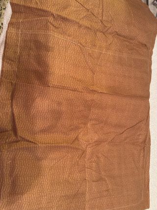 Juego de sábanas floral beige y marrón,100%algodon