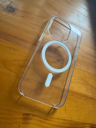 Funda iPhone 15 Pro Transparente MagSafe