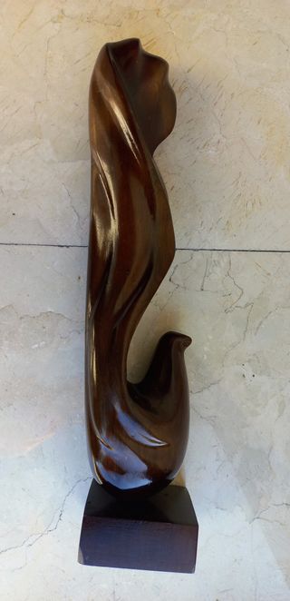 Escultura Luis Nachon Madera