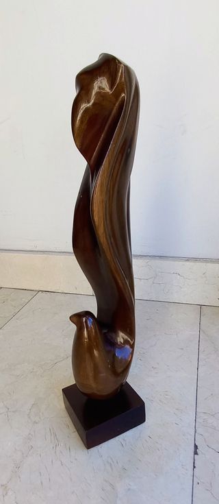 Escultura Luis Nachon Madera
