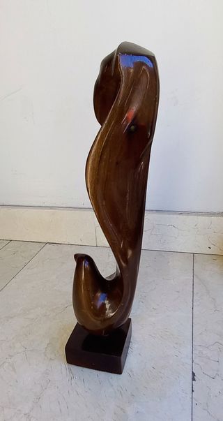 Escultura Luis Nachon Madera