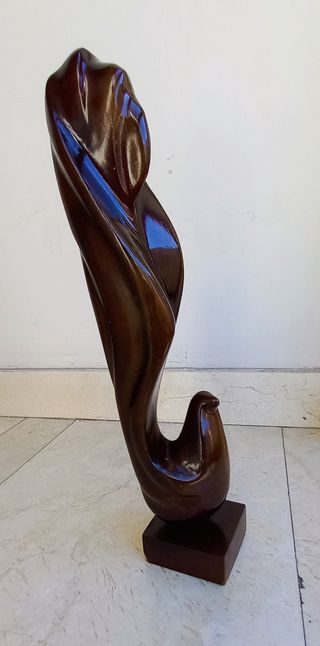 Escultura Luis Nachon Madera
