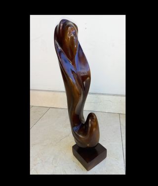 Escultura Luis Nachon Madera