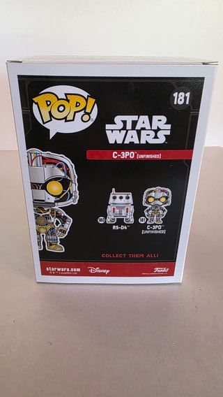 Funko Pop Star Wars C-3PO 181 Unfinished