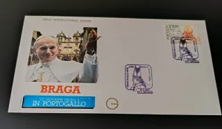 7 Sobres Viaje Papa Juan Pablo II Portugal 1982
