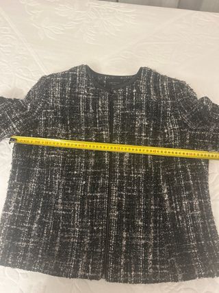 Chaqueta Tweed Cortefiel XL