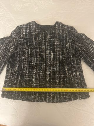 Chaqueta Tweed Cortefiel XL