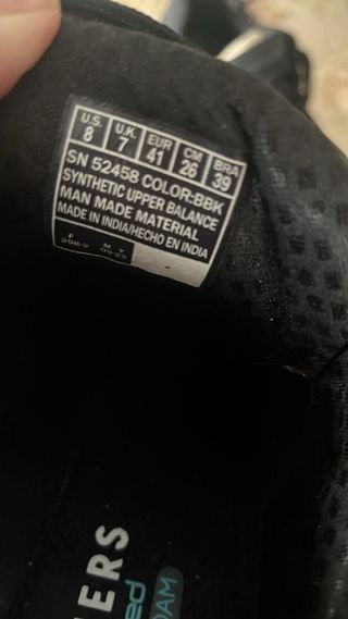 Zapatillas Skechers Negras Talla 41