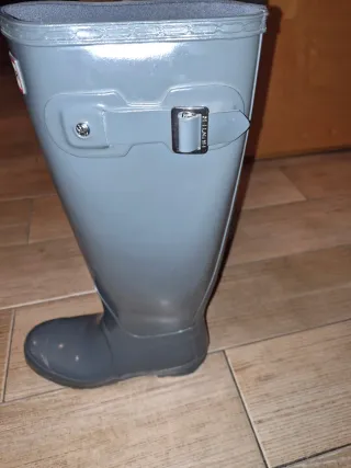Botas de agua Hunter grises talla 36