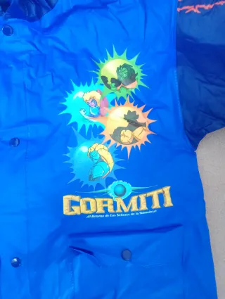 Chubasquero infantil azul