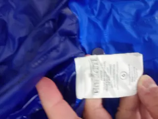 Chubasquero infantil azul