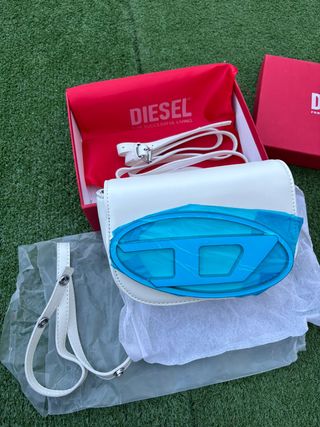 Borsa a mano Diesel bianca da donna premium