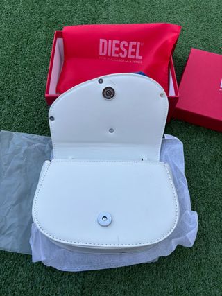 Borsa a mano Diesel bianca da donna premium