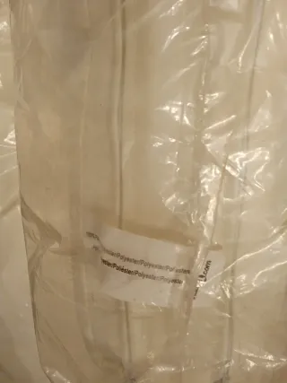 Colchón hamaca Amazon Basics blanco nuevo