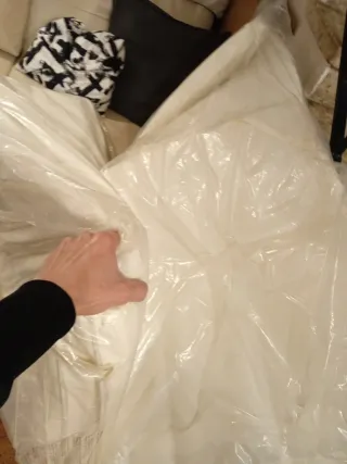 Colchón hamaca Amazon Basics blanco nuevo