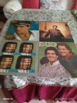 Lote 4 vinilos pop internacional