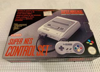 Super Nintendo SNES PAL + Mando + 2 juegos