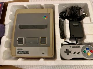 Super Nintendo SNES PAL + Mando + 2 juegos