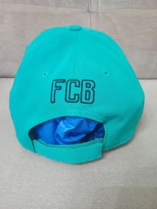 Gorra FC Barcelona Retro Turquesa