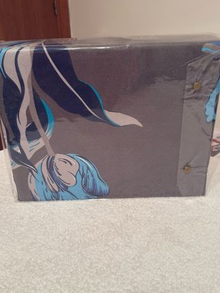 Juego de sábanas floral ,6 piezas 100%algodon