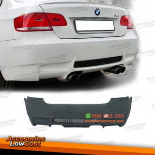 PARAGOLPES TRASERO LOOK M3 PARA BMW E92/E93 COUPE