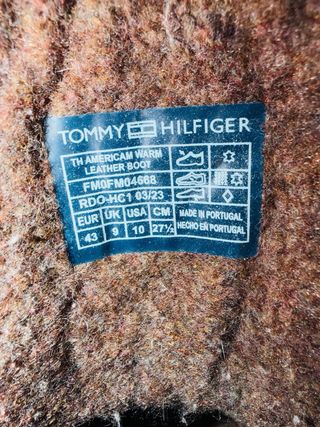 Botas Tommy Hilfiger Marrones Talla 43/44